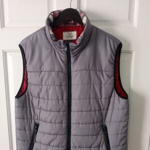 Flag & Anthem Men's Charcoal Puffer Vest